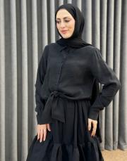 siyah 5136 missemramiss orea gömlek takım 2