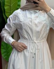 ekru 5210 missemramiss ivory flom dress 4