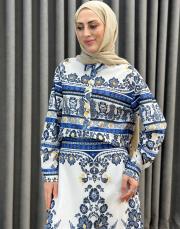 mavi desenli 5254 missemramiss riviera takım 2