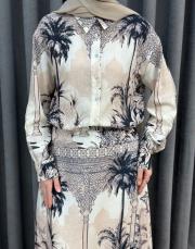 sütün desenli 5254 missemramiss riviera takım 5