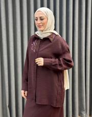 bordo 5251 misemramiss flow tek tunik