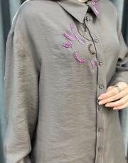 kahve 5251 misemramiss flow tek tunik 3
