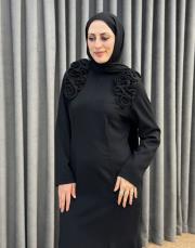 siyah 0006 essahra jamila elbise 2