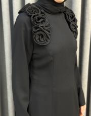 siyah 0006 essahra jamila elbise 6