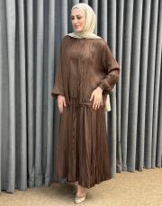 kahve 3082 qashe üçlü takım
