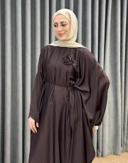 kahve 5021 qashe elbise 2