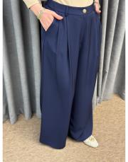 lacivert 5659 sentez pileli pantolon 5