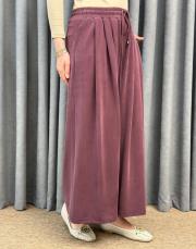 bordo sz 5664 sentez pileli pantolon 2