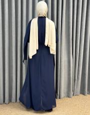 lacivert 3126 qashe şifonlu tulum 4