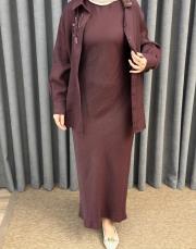 bordo 5250 missemramiss inpera iç elbise 2