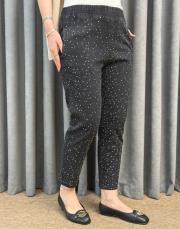 antrasit 4810 missemramiss denim taşlı pantolon