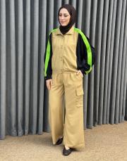 camel 4313 missemariss tencel bomber ceket 2
