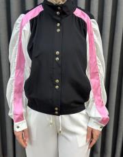 siyah 4313 missemariss tencel bomber ceket 4