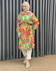 multi colar 3938 missemramiss floş viskon summer tunik