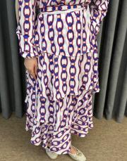 ekru lacivert 4345 missemramiss flowing dress elbise 5