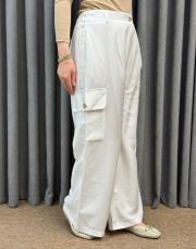 ekru 4415 missemramiss tencel kargo pantolon