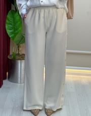 ekru sz 5569 sentez yanı cıtcıtlı pantolon