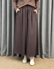kahve sz 5669 sentez geniş paça pantolon 3