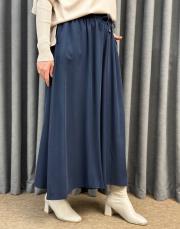 lacivert sz 5669 sentez geniş paça pantolon 4