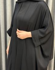 siyah essahra rüya tek abaya 5