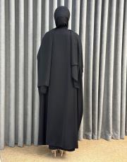 siyah essahra rüya tek abaya 6