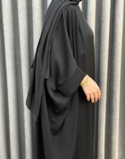 siyah essahra rüya tek abaya 7