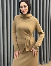 camel 27k 2051 nuss elbise 2