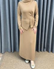 camel 27k 2051 nuss elbise 3