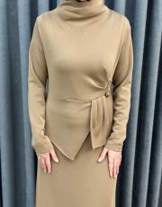 camel 27k 2051 nuss elbise 4