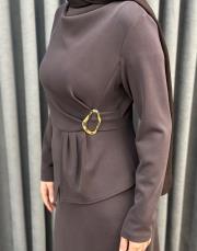 kahve 27k 2051 nuss elbise 5