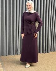 mürdüm 27k 2051 nuss elbise