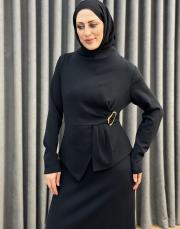 siyah 27k 2051 nuss elbise 2