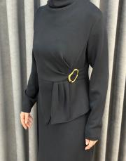 siyah 27k 2051 nuss elbise 5