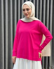 fuşya 27k 116 triko bluz