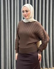 kahve 27k 202 nuss triko kazak