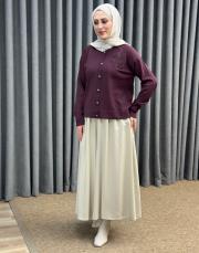 bordo 27k 600 nuss triko hırka 2