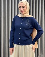 lacivert 27k 600 nuss triko hırka