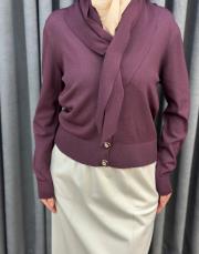 bordo 27k 604 nuss triko hırka 4