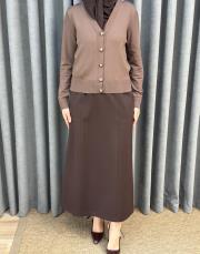 kahve 27k 604 nuss triko hırka 3