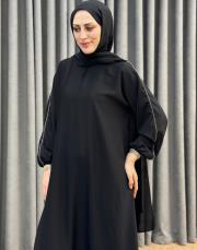 siyah 0073 essahra hilal elbise 2