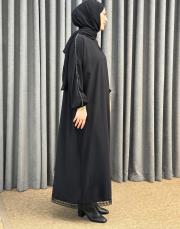 siyah 0073 essahra hilal elbise 3