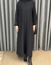 siyah 0073 essahra hilal elbise 4