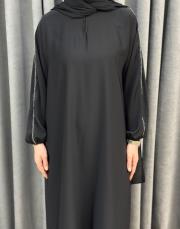 siyah 0073 essahra hilal elbise 5