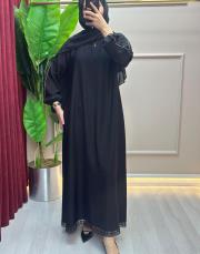 siyah 0073 essahra hilal elbise 7