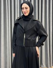 siyah 26kk 5375 missemramiss layer elbise takım 2