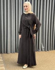 kahve 27k 2041 nuss elbise