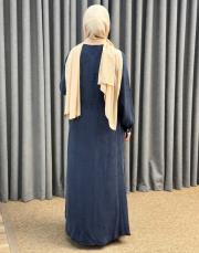 lacivert 27k 2041 nuss elbise 3