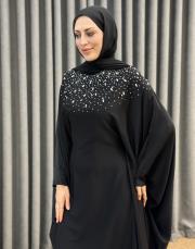 siyah 3313 white corner abiye 2
