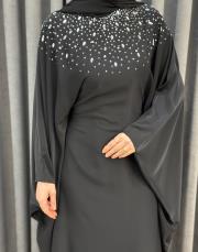 siyah 3313 white corner abiye 5