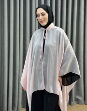 pudra ykz 1008 white corner organze pelerin
